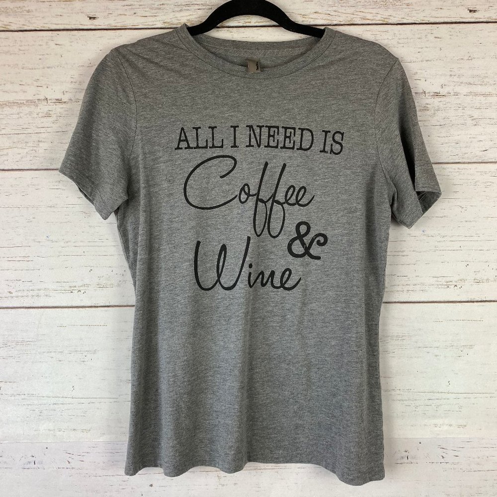 Thread Tank Designs Size M All I Need Is Coffee